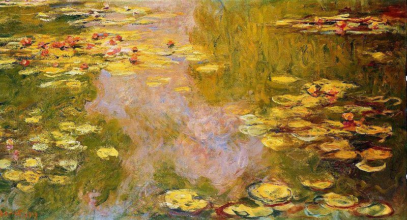Claude Monet The Water Lily Pond Germany oil painting art